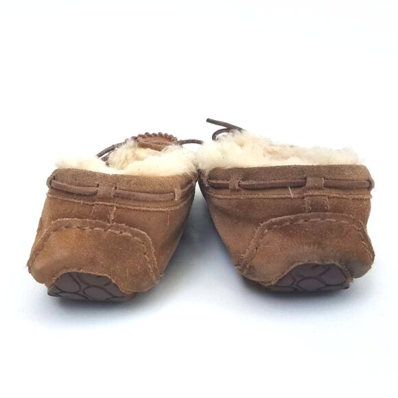 Ugg Dakota Water-Resistant Suede Slippers Chestnut Size 5 - Picture 5 of 8